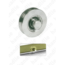 RODA NORMAL COM 2 ROLAMENTOS EM V 1632